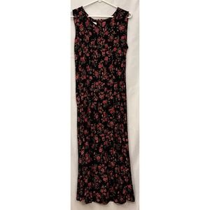 Vtg Chiasso Dress Womens 12 Floral Vibrant Pleats Maxi Boho Festival Cottagecore